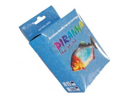 Inkoustová cartridge Epson T0711 (Stylus D78,D92), PIRANHA, black, 17ml