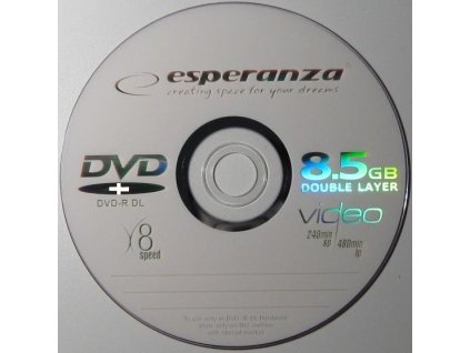 DVD+R Esperanza 8,5GB Dual Layer