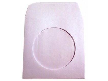 Obálka papírová na CD 10ks s okénkem samolepicí