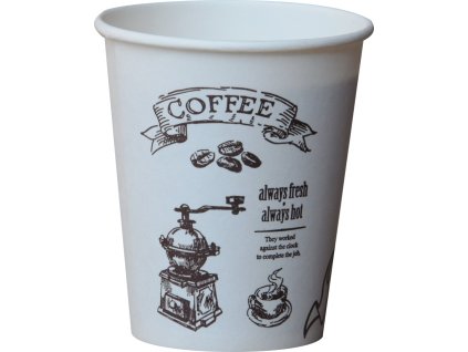 Probal papírový kelímek Retro 270 ml 100ks, jen 0,99 kč/ks