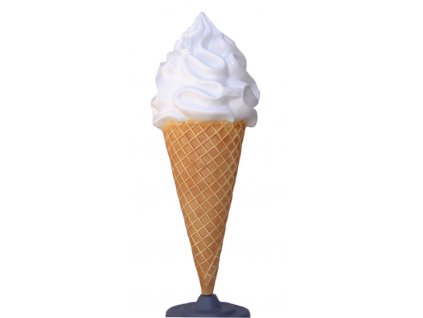 GNT Reklamní poutač - točená zmrzlina 196cm (smetana)