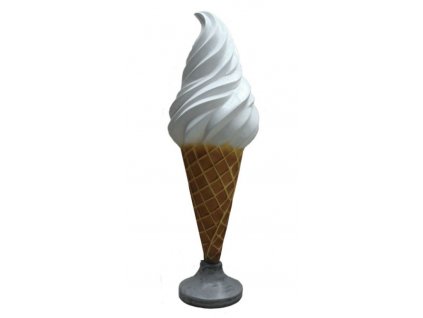 GNT Reklamní poutač - točená zmrzlina 98cm (smetana)