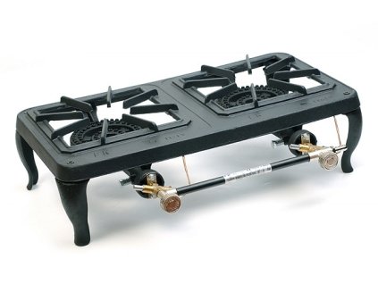 Plynová stolička - průmyslový plynový vařič 2x 4 kW termopojistka