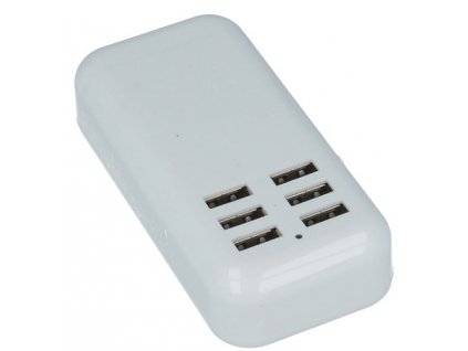 Nabíječka cestovní 6x USB 2,5A