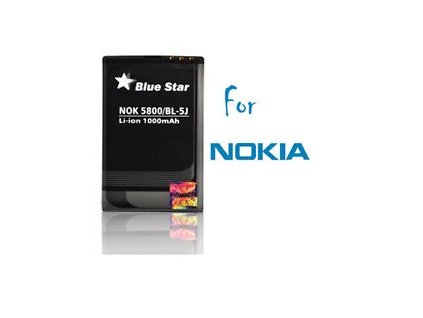 Baterie Blue Star Nokia 5800 XM, C3-00, N900, X6, 5230/BL-5J - 1000mAh