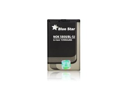 Baterie Blue Star BL-5J NOKIA 5800 XM/C3-00/N900/X6/5230 1350mAh - neoriginální