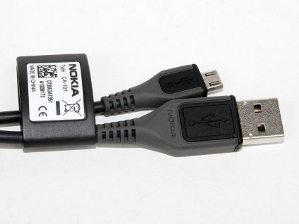 Originální USB datový kabel s  konektorem Micro USB Nokii CA-101