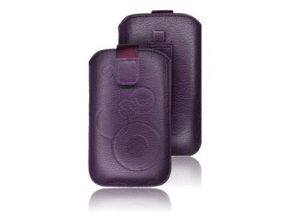 ForCell Deko pouzdro na mobilní telefon pro Purple HTC Desire C, Samsung S6500, S5360,...