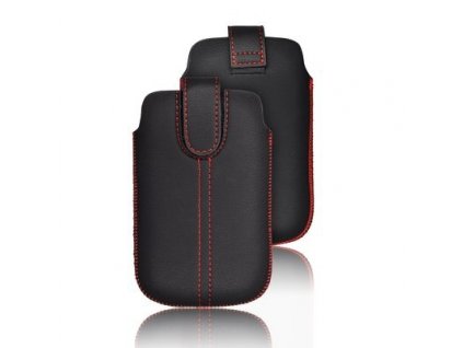CHic Ultra Slim- Pouzdro na mobil Black pro HTC Desire C, Samsung S6500, S5360,....