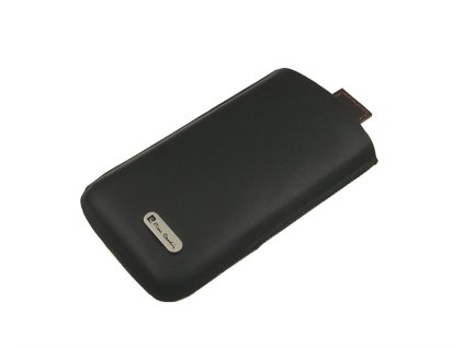 Pouzdro Pierre Cardin - SLIM, vertikální, velikost Samsung S8000, černé (113x55x7mm)