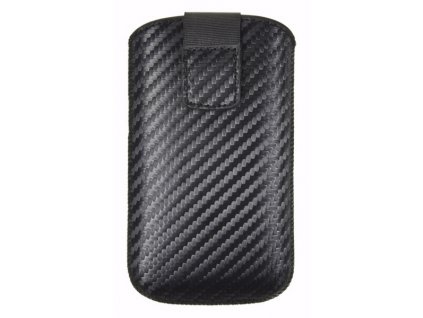 Pouzdro FRESH velikost SonyEricsson XPERIA X8/X10 ELEGANT black(110x69x12mm)