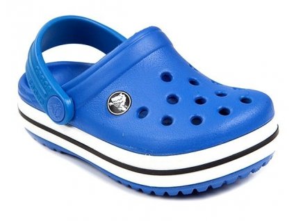 Crocband Clog Kids Bright Cobalt Modrá 21-22