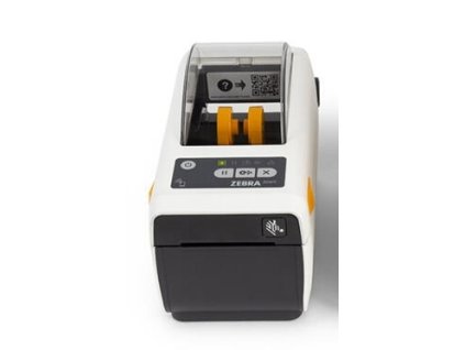 Direct Thermal Printer ZD611, Healthcare; 203 dpi, USB, USB Host, Ethernet, BTLE5, Cutter, EU and UK Cords, Swiss Font, EZPL