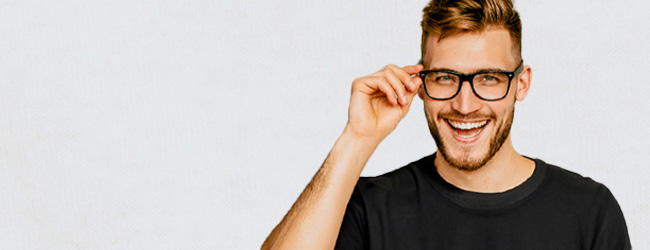 Dioptrické brýle pro muže banner