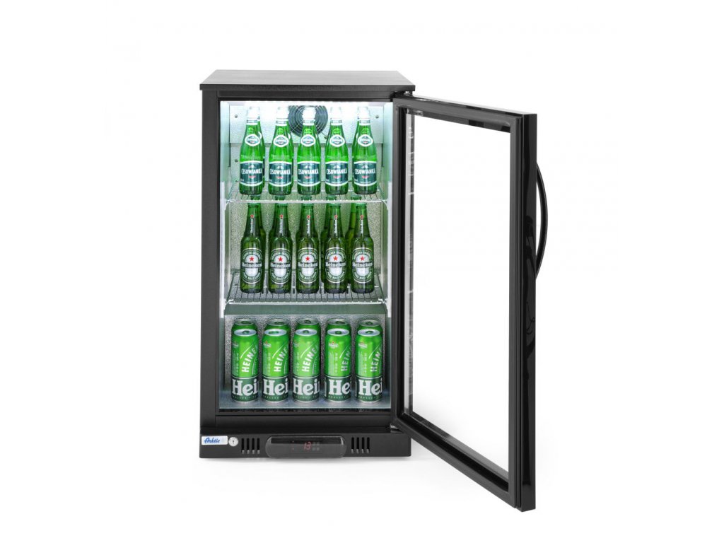 Lednička na nápoje 1-dveřová, obj. 93 l, Arktic, 220-240V/130W, 500x500x(H)900mm
