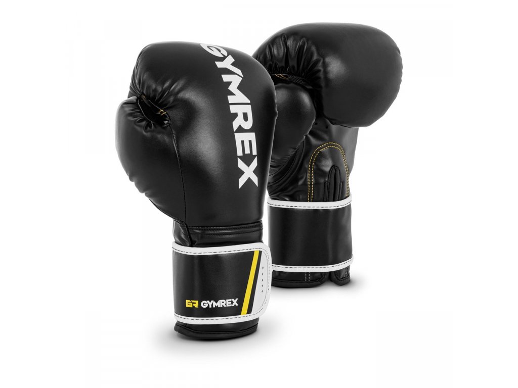 Boxerské rukavice - 12 oz - černé