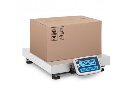 Balíková váha - cejchovaná - 150 kg / 50 g - plocha 60 x 50 cm