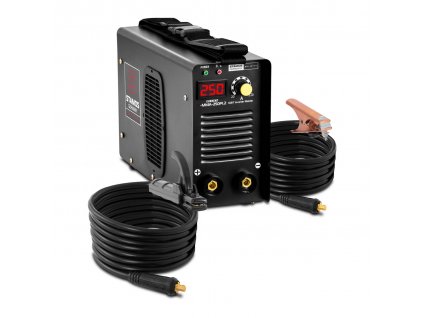 Elektrodová svářečka-250 A-kabel 8m-Hot Start-PRO