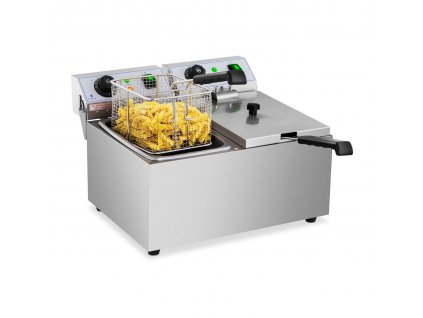 GASTRO elektrická fritéza 2 x 8 l, 230 V