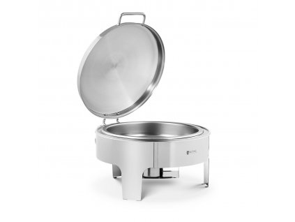 Chafing dish - kulatý - Royal Catering - 5,8 l - 1 x palivový článek