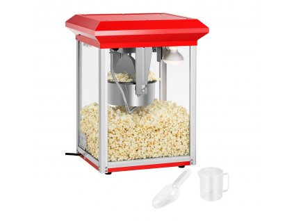 Stroj na popcorn - červený