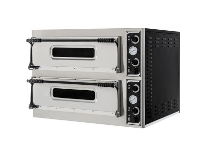 Základní pec na pizzu XL 66, HENDI, 2 komory , 400V/18000W, 1360x844x(H)745mm