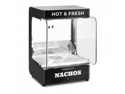 Ohřívač na nachos - 99 l - 50–60 °C - černý - Royal Catering