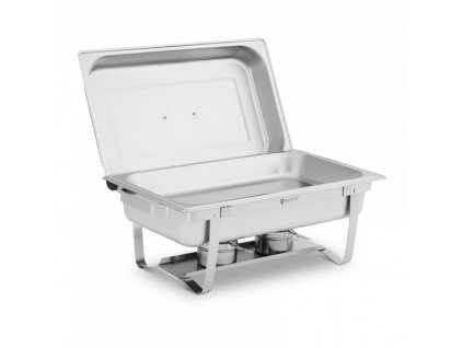 Chafing Dish - GN 1/1 - 9 l - 2 nádoby na palivo - 500 x 300 x 60 mm - Royal Catering