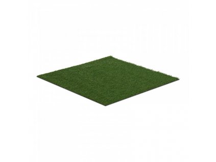 Umělý trávník - 100 x 100 cm - výška: 20 mm - hustota stehů: 13/10 cm - odolný proti UV záření