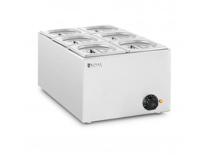 Bain Marie - 640 W - 6 x GN 1/6 - Royal Catering