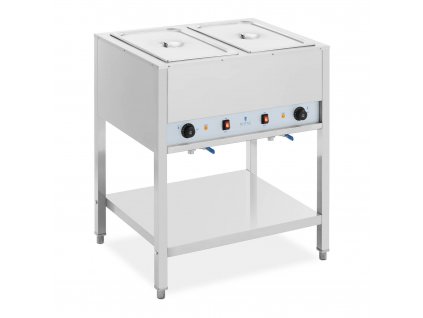 Bain Marie - 1265 W - 2 x GN 1/1 - s podstavcem - Royal Catering