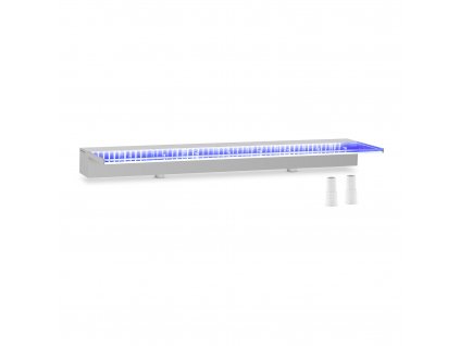 Chrlič vody - 90 cm - LED osvětlení - modrá barva - nízký vývod vody