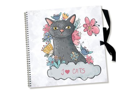 S12 seda kocka mezi kvety