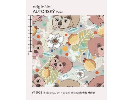 15928 hnědý křeček