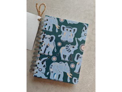 Zápisník - sloni