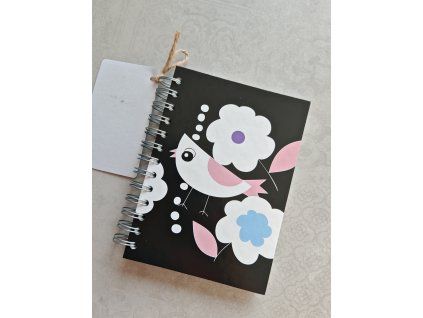 Zápisník - ptáček