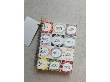 Zápisník - s nápisem