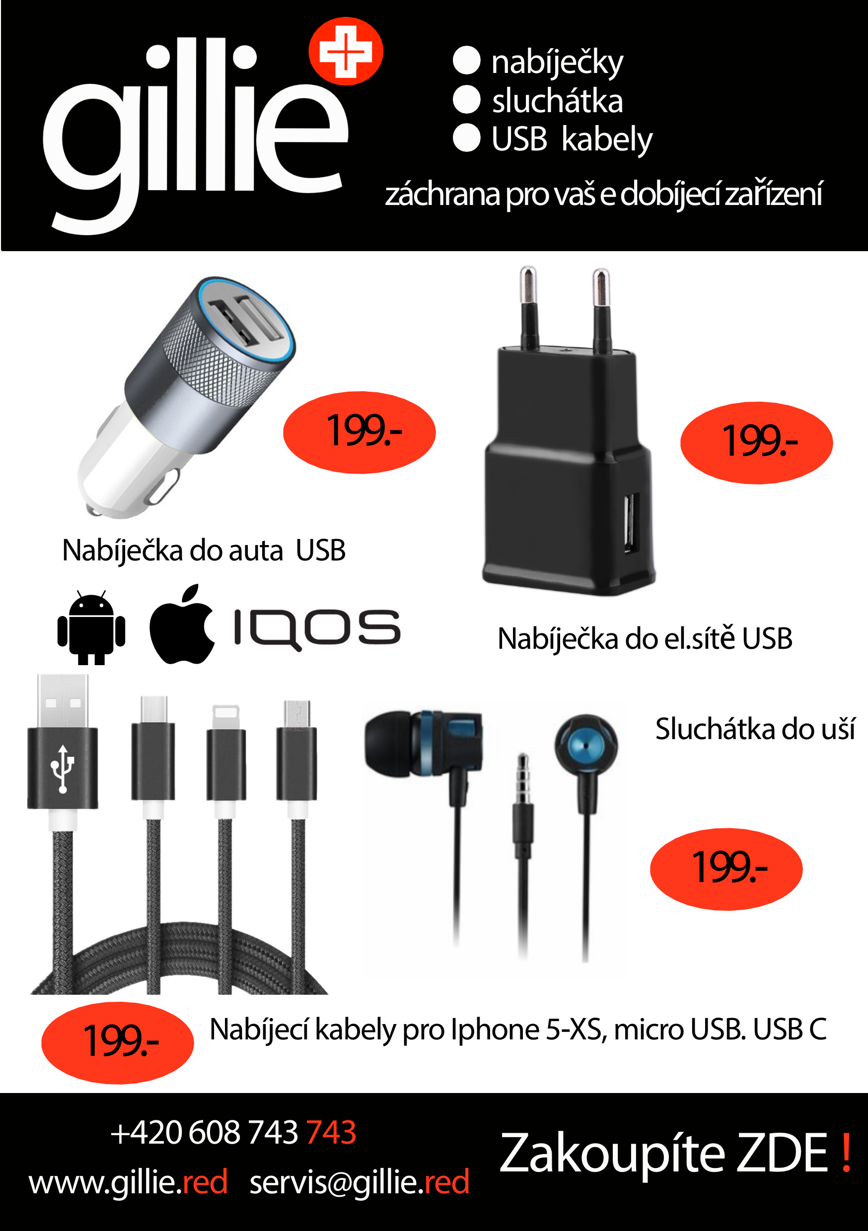 Prezentace zboží a startovací balíčky