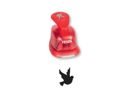 Děrovač červený 15 mm - holubice