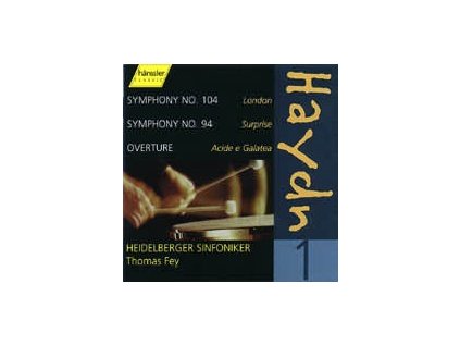 Symphony No. 104 D-Dur "London", No. 94 G-Dur "Mit dem Paukenschlag", Overture