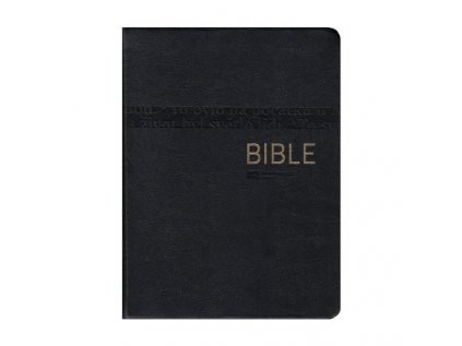 Bible: Český ekumenický překlad s DTK, malý formát, luxus - černá