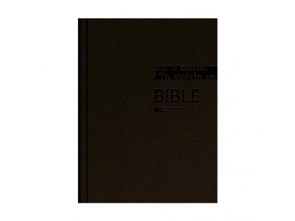 Bible: Český ekumenický překlad s DTK, velký formát, pevná vazba - zlatohnědá