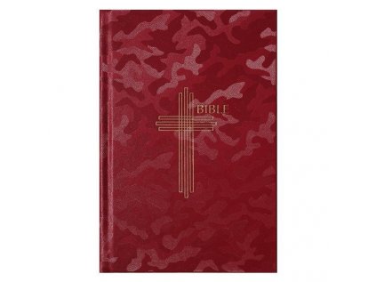 Bible ČEP DT - jednosloupcová, Pevná vazba, červená