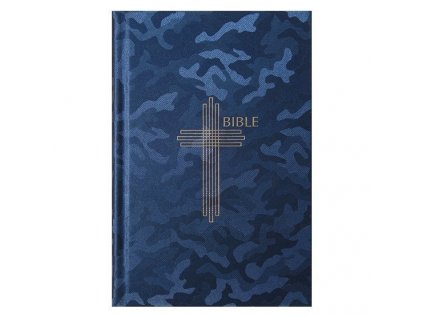 Bible ČEP DT - jednosloupcová, Pevná vazba, modrá