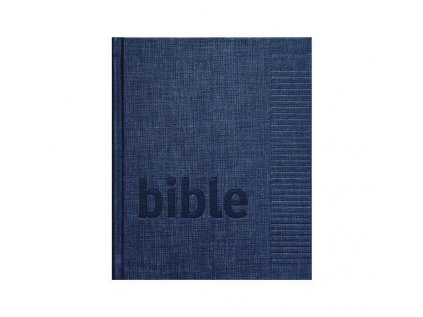 Poznámková Bible Český studijní překlad, pevná vazba- modrá