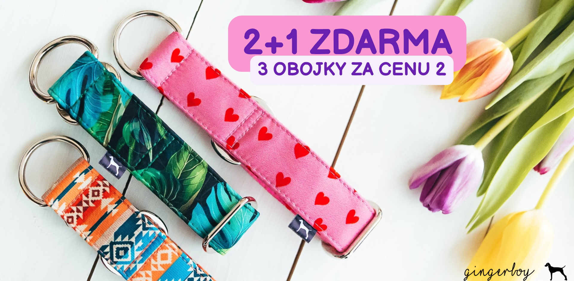 2+1 obojky červen