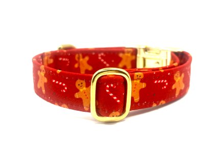 Obojek Perníček na červené