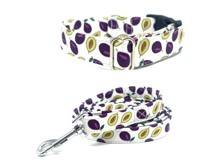 Švestky na bílé set