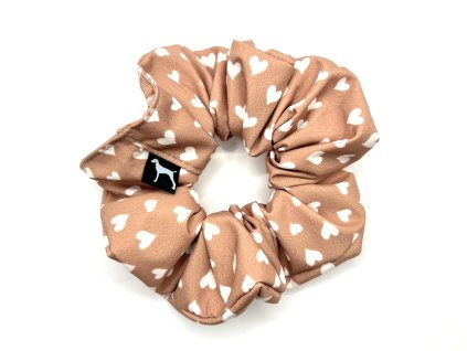 Rita beige gumička do vlasů