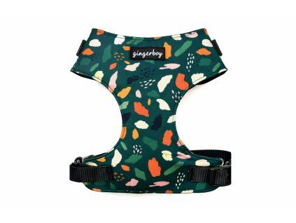 flek tmavý náprssenkový postroj